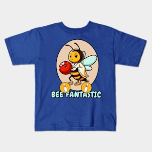 Bowling bee Kids T-Shirt